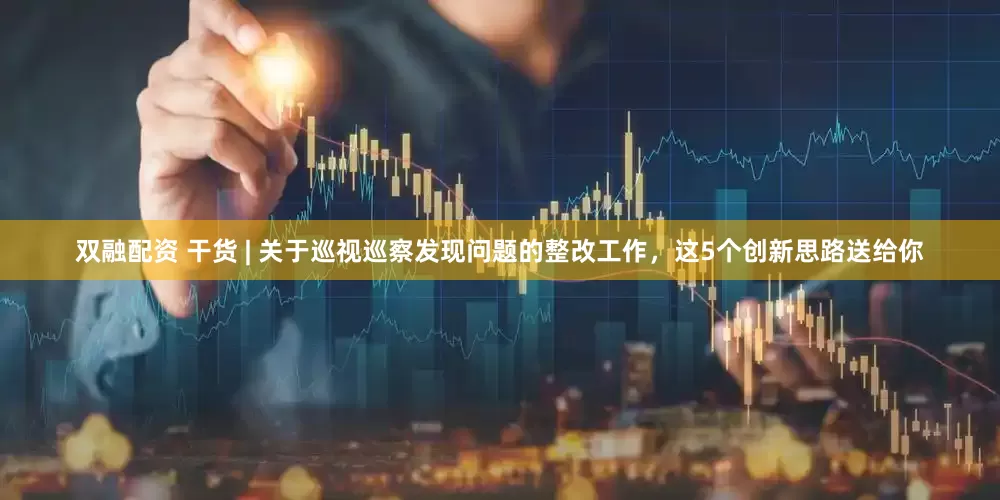 双融配资 干货 | 关于巡视巡察发现问题的整改工作，这5个创新思路送给你