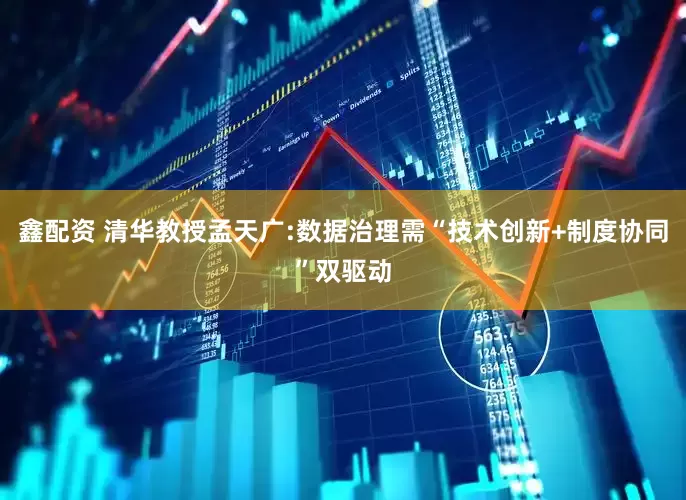 鑫配资 清华教授孟天广:数据治理需“技术创新+制度协同”双驱动