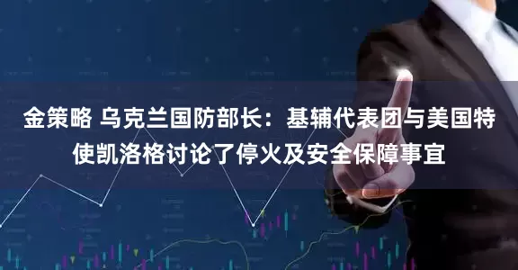 金策略 乌克兰国防部长：基辅代表团与美国特使凯洛格讨论了停火及安全保障事宜
